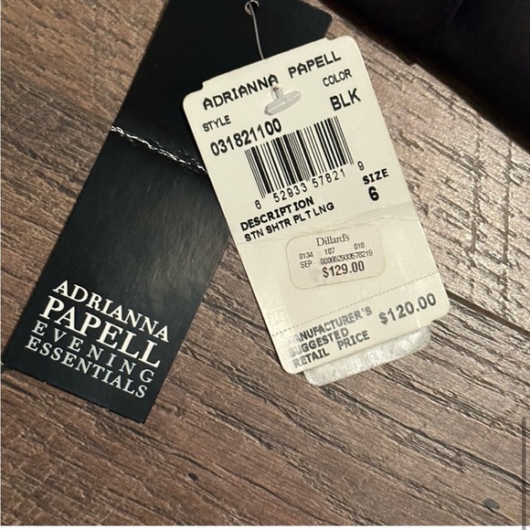 Formal Tiered Maxi Skirt NWT by ADRIANNA PAPELL - Picture 8 of 13